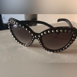 Prada Ornate PR31Qs Cat Eye Sunglasses